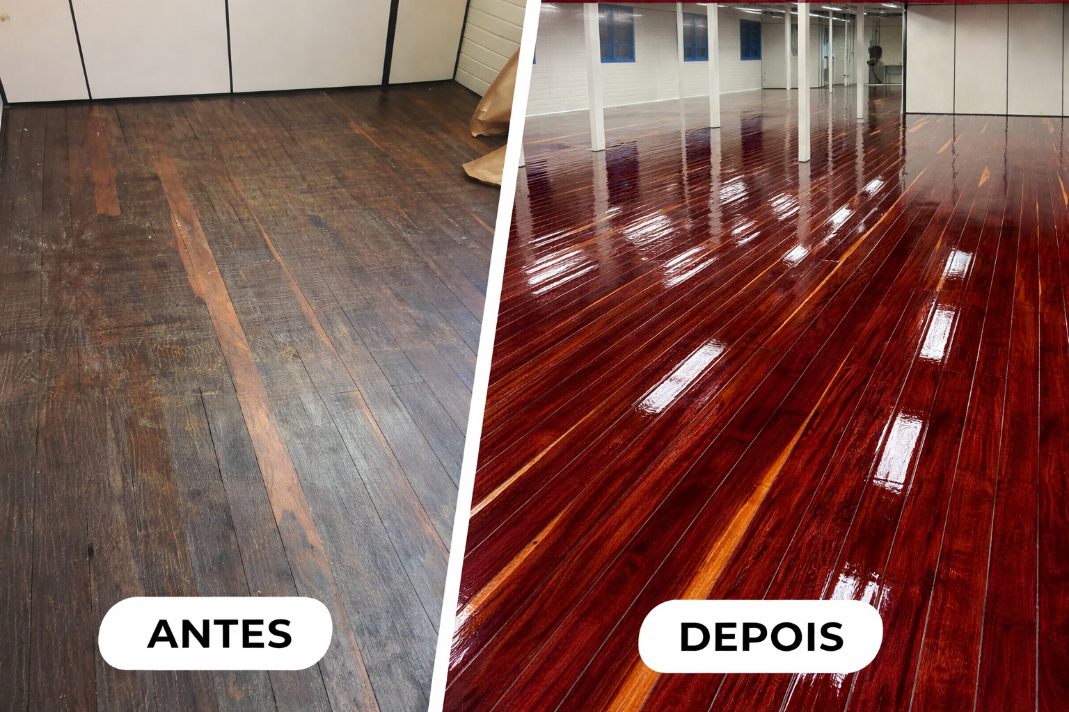 Restauro de piso de madeira Restauro de piso de madeira